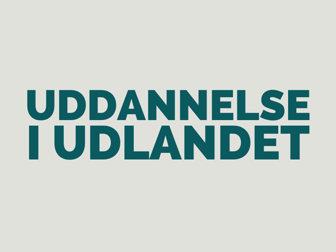 Uddannelse I Udlandet